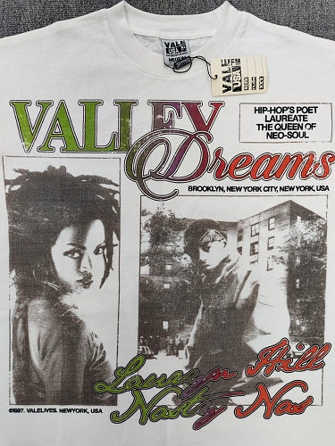 Vale Forever Poetry Tee 'White'