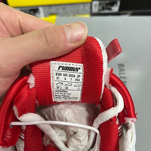 Balenciaga Runner Sneaker 'White Red'