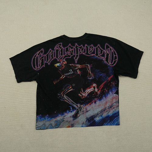 Godspeed GSPD Run Club T-Shirt 'Black'
