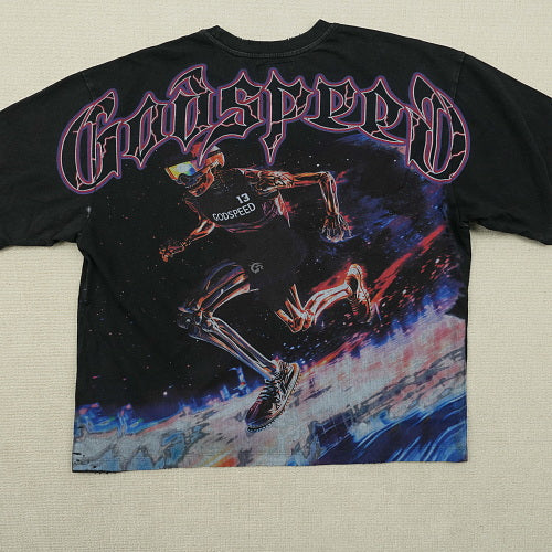 Godspeed GSPD Run Club T-Shirt 'Black'