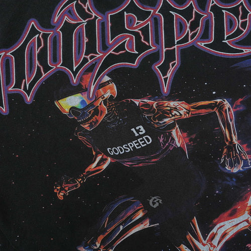 Godspeed GSPD Run Club T-Shirt 'Black'