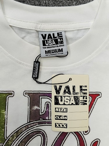 Vale Forever Poetry Tee 'White'