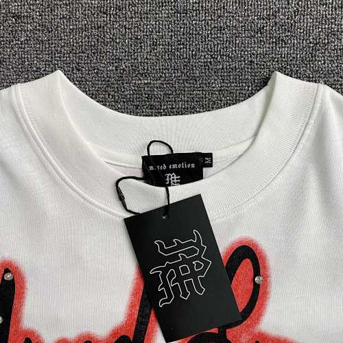 Mixed Emotion Red Rhinestone Cropped Tee