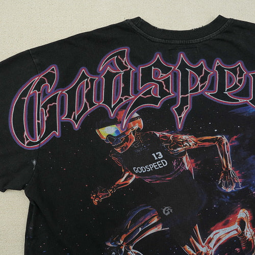 Godspeed GSPD Run Club T-Shirt 'Black'