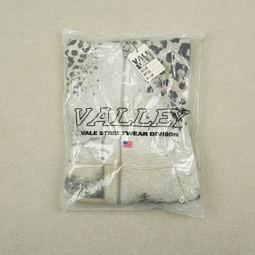 Vale Forever Cheetah Zip Up 'Grey'