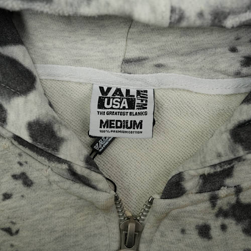 Vale Forever Cheetah Zip Up 'Grey'