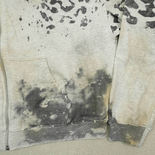 Vale Forever Cheetah Zip Up 'Grey'