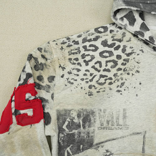 Vale Forever Cheetah Zip Up 'Grey'