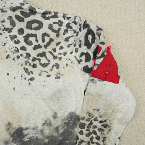 Vale Forever Cheetah Zip Up 'Grey'
