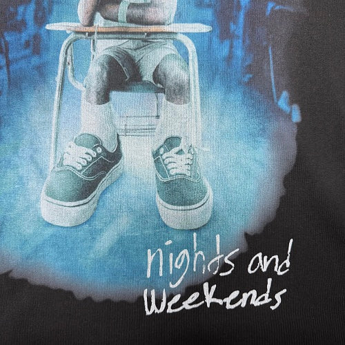 Awful Lot of Cough Syrup nights and weekends tee