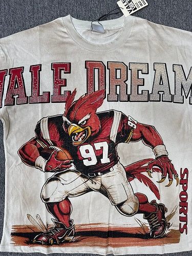 VALE FOREVER FALCON BLING TEE CREAM