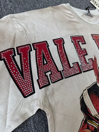 VALE FOREVER FALCON BLING TEE CREAM