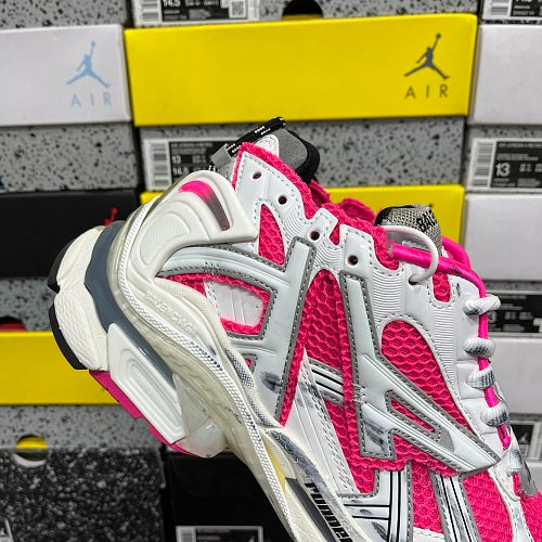 Balenciaga Runner Sneaker 'White Neon Pink'