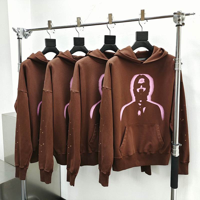 Sp5der x Young Thug Crewneck 'Angel Brown'