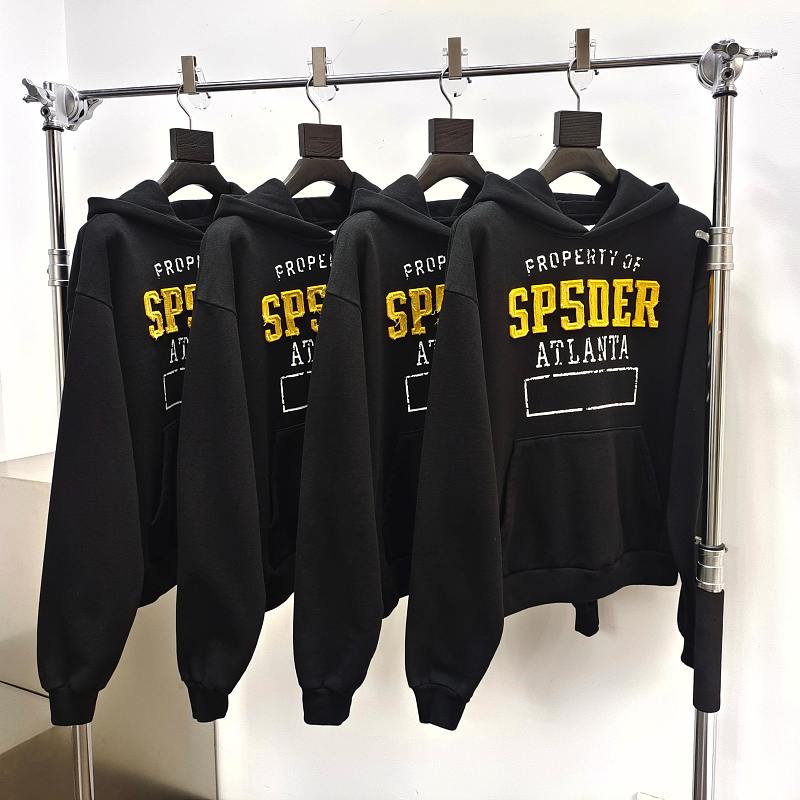 Property OF Sp5der Atlanta Black Hoodie