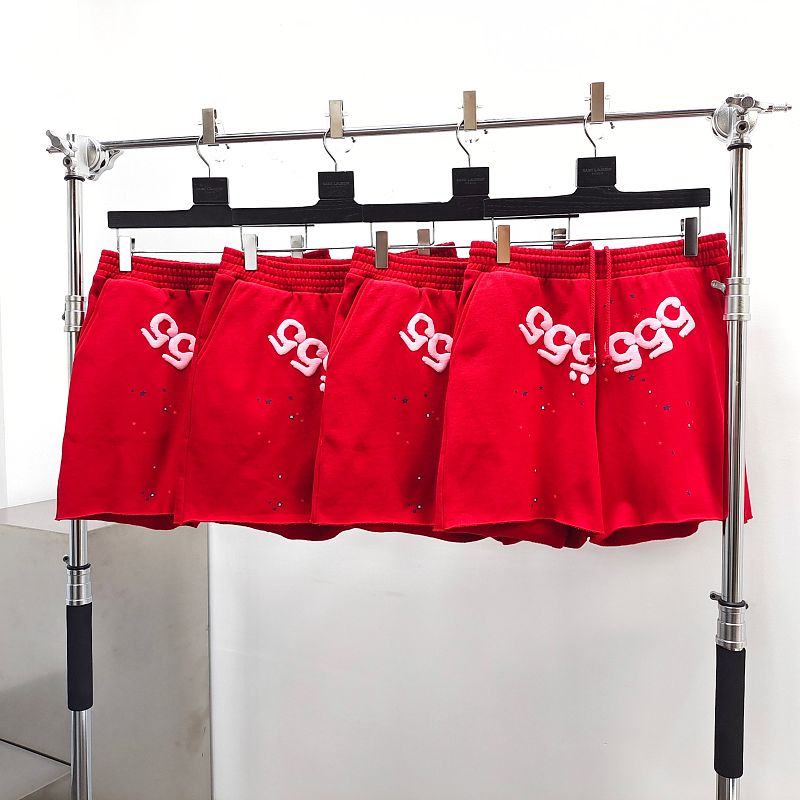 Sp5der Angel shorts'Merlot'