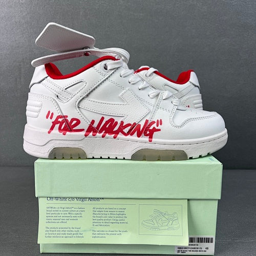 Off-White Out of Office  white with red writing