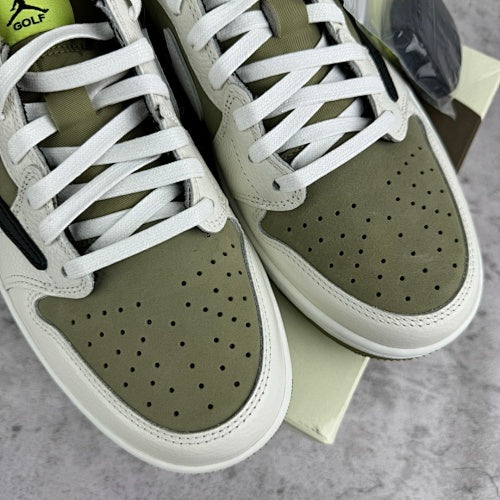 Jordan 1 Retro Low Golf Travis Scott Neutral Olive