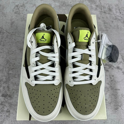 Jordan 1 Retro Low Golf Travis Scott Neutral Olive