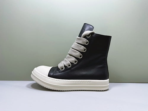 rick owens jumbo lace hight  black