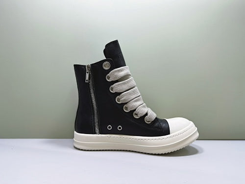 rick owens jumbo lace hight  black