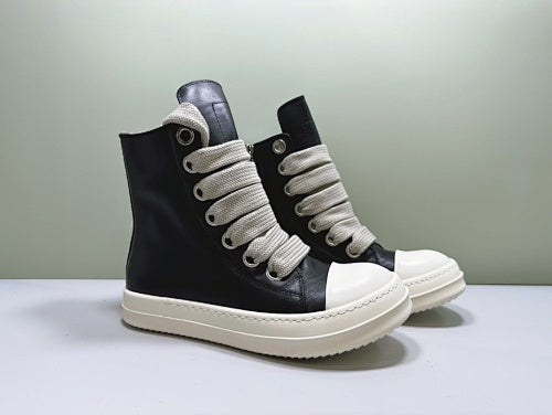 rick owens jumbo lace hight  black