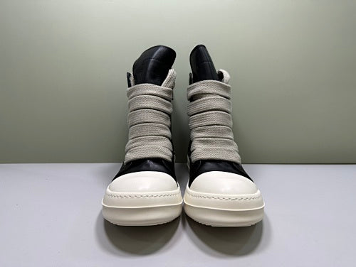 rick owens jumbo lace hight  black