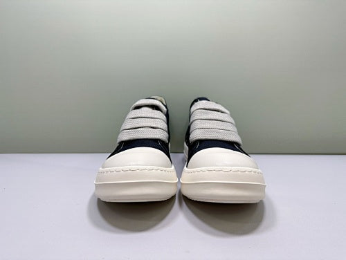 rick owens jumbo lace black low