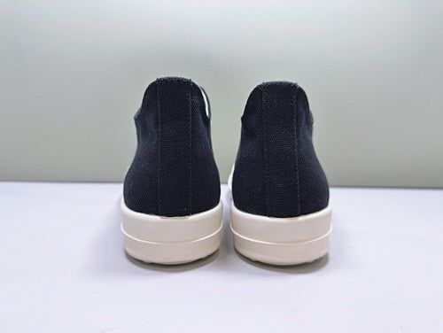 rick owens jumbo lace black low