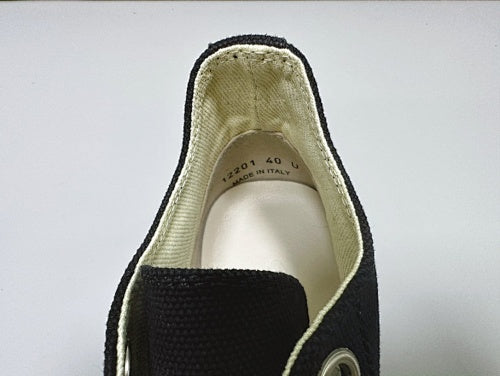 rick owens jumbo lace black low