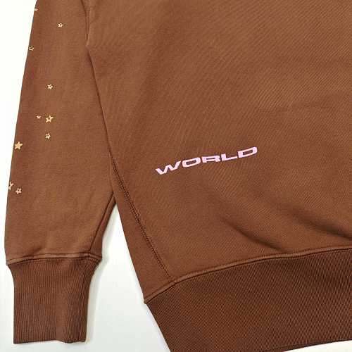 Sp5der x Young Thug Crewneck 'Angel Brown'