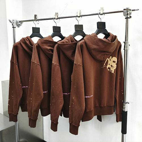 Sp5der x Young Thug Crewneck 'Angel Brown'