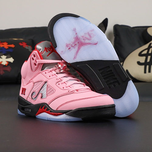 Awake NY x Air Jordan 5 Retro 'Boro - Arctic Pink'