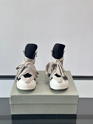 Rick Owens DRKSHDW Luxor Hexa High 'Black Milk'