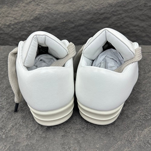rick owens jumbo lace low white