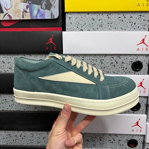 Rick Owens dark blue vanz