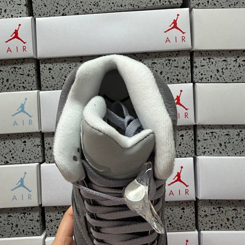 Jordan 5 wolf gray