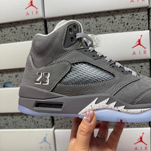 Jordan 5 wolf gray