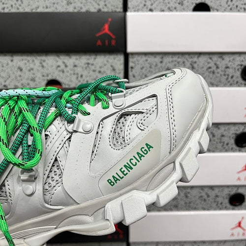 Balenciaga Track Trail Laces white and green