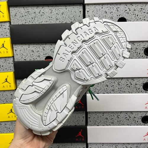 Balenciaga Track Trail Laces white and green