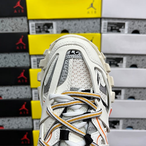 Balenciaga Track Sneaker 'White Orange' LED