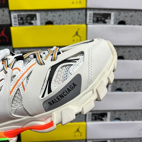 Balenciaga Track Sneaker 'White Orange' LED