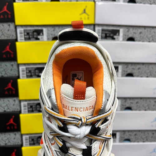 Balenciaga Track Sneaker 'White Orange' LED