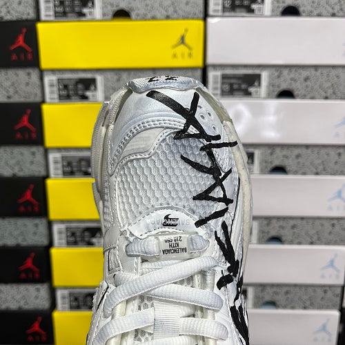 Balenciaga Runner Sneaker 'Graffiti - White Black'