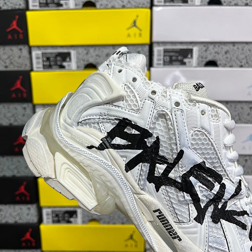 Balenciaga Runner Sneaker 'Graffiti - White Black'