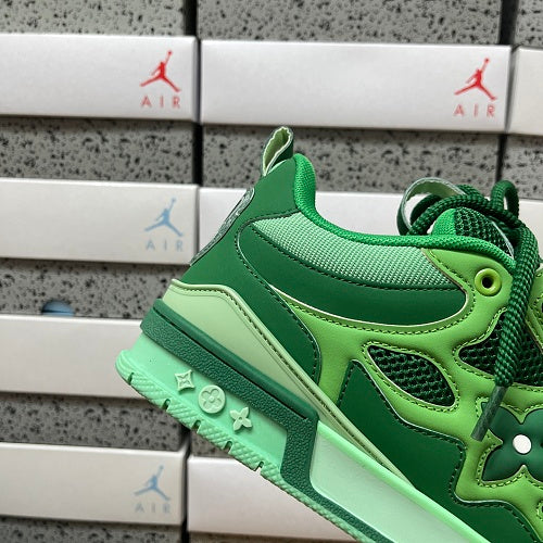 adidas Yeezy Louis Vuitton Skate Sneaker 'Green Light Green''Black'