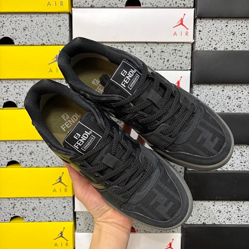 Fendi Match 'FF Jacquard - Black Grey'