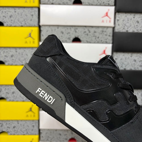 Fendi Match 'FF Jacquard - Black Grey'