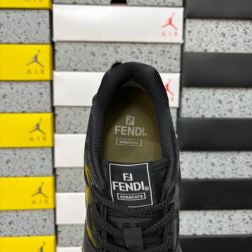 Fendi Match 'FF Jacquard - Black Grey'