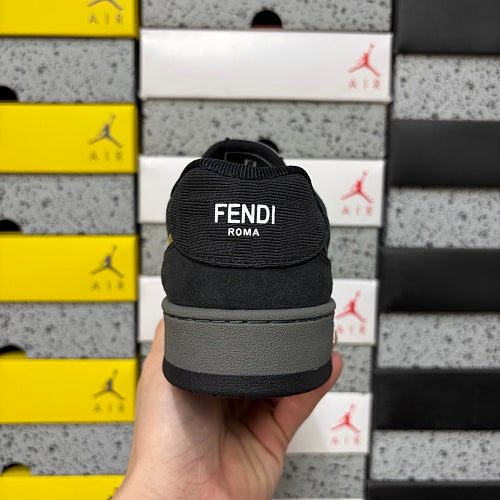 Fendi Match 'FF Jacquard - Black Grey'